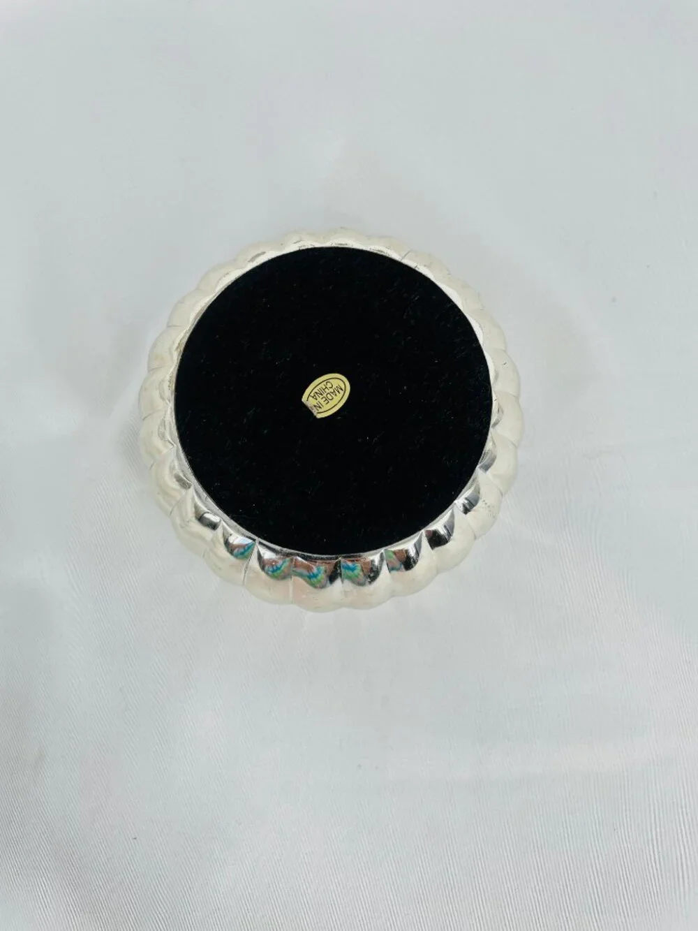 Decorative B Initial Jewelry Box Trinket Dish